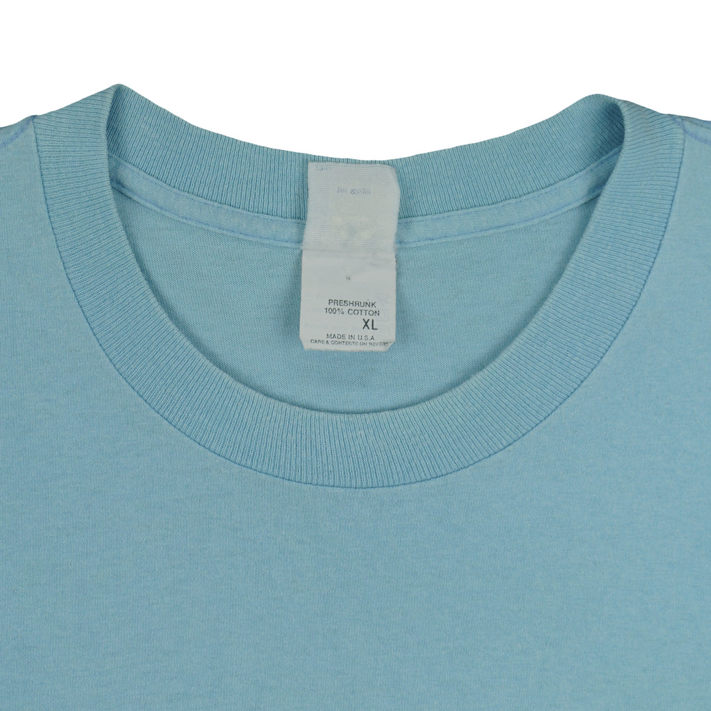 NFL (Competitor) - Houston Oilers Single Stitch T-Shirt 1993 X-Large Vintage Retro Football