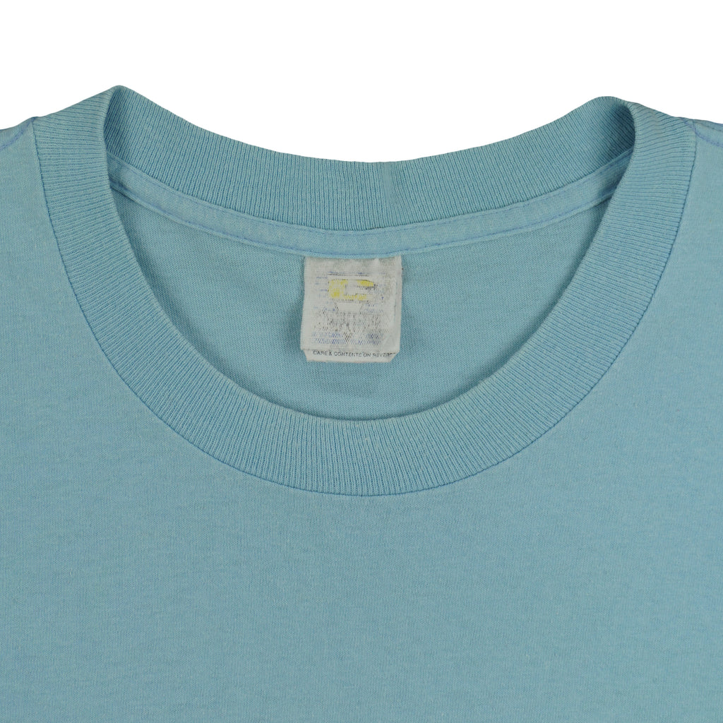 NFL (Competitor) - Houston Oilers Single Stitch T-Shirt 1993 X-Large Vintage Retro Football