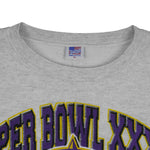 NFL (American Knitwear) - Broncos VS Packers Super Bowl Sweatshirt 1998 X-Large Vintage Retro Football