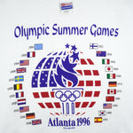 Vintage (Hanes) - Olympic Summer Games Atlanta Crew Neck Sweatshirt 1996 Large Vintage Retro