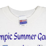 Vintage (Hanes) - Olympic Summer Games Atlanta Crew Neck Sweatshirt 1996 Large Vintage Retro