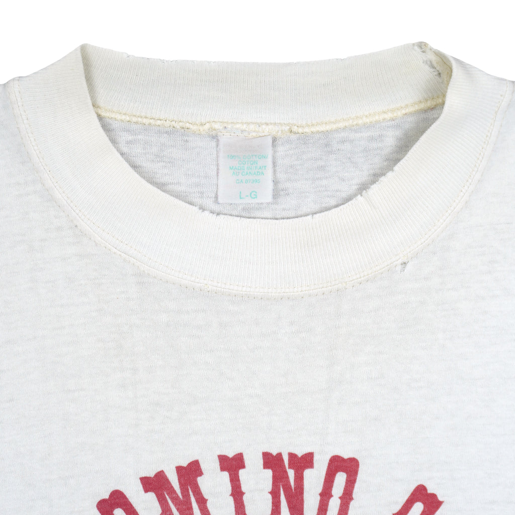 NHL (Woody Sports) - Winnipeg Jets Palomino Club Crew Neck Sweatshirt 1990s Large Vintage Retro Hockey
