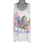 Vintage - Molson Canadian What Beer's All About Sleeveless Shirt 1990s Vintage Retro