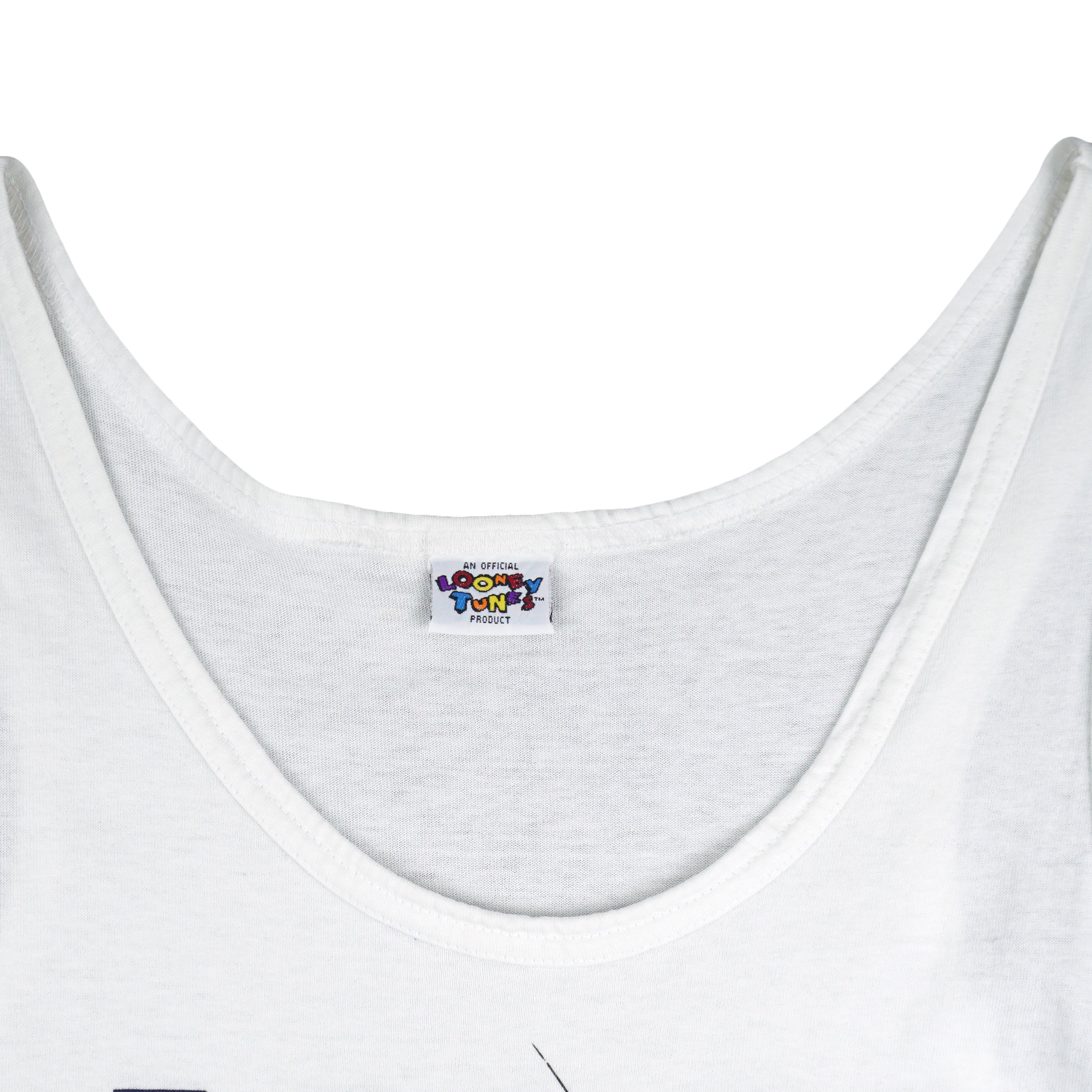 Looney Tune - Tweety Big Spell-Out Sleeveless Shirt 1997 Vintage Retro