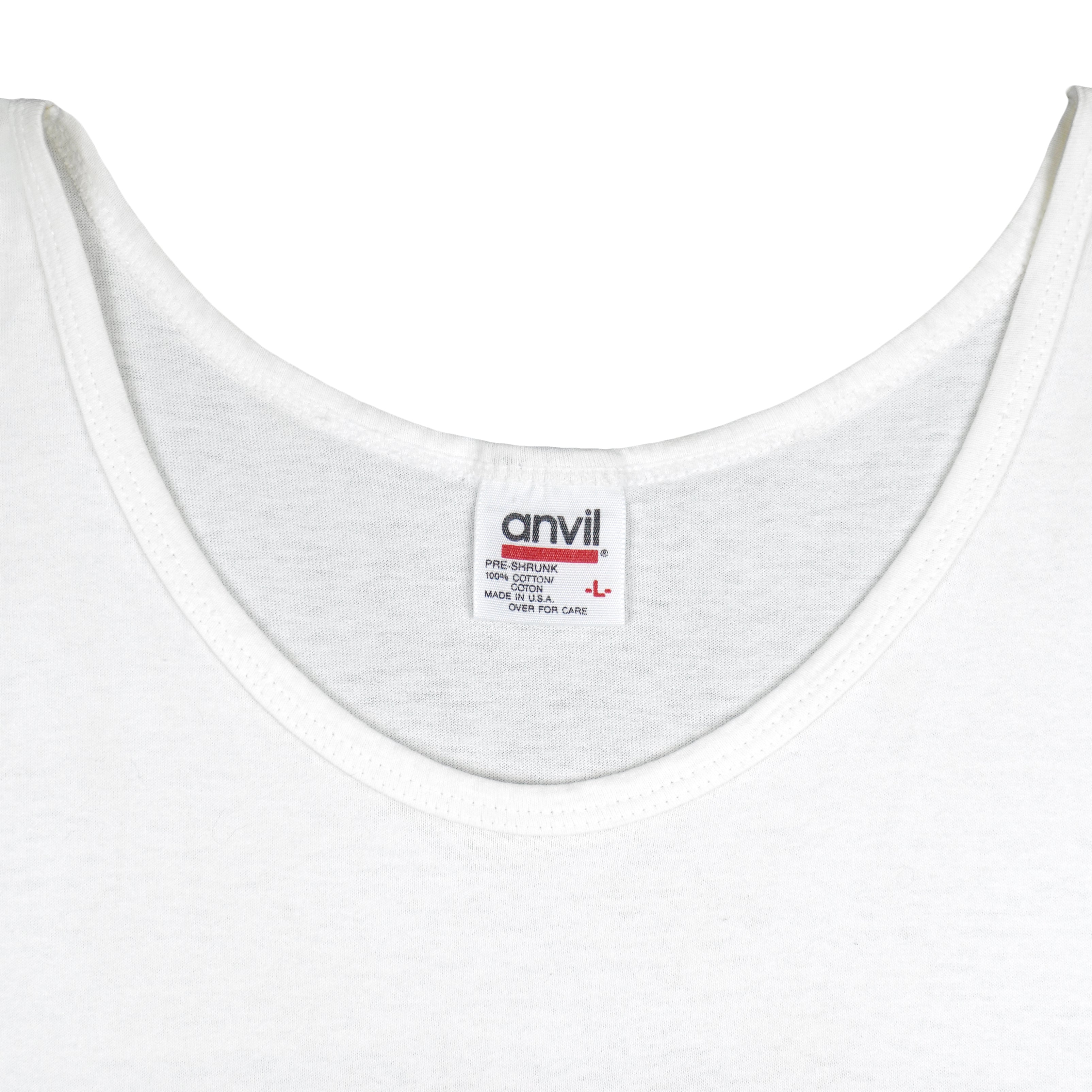 Vintage (Anvil) - Bad Boy Club Attitude Is Everything Spell-Out Sleeveless Shirt 1990s Large Vintage Retro