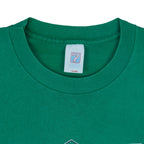 Vintage NFL (Logo 7) - New York Jets Spell-Out T-Shirt 1993 Large in green