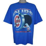 MLB (College Concepts) - Chicago Cubs Baseball T-Shirt 1993 X-Large Vintage Retro Baseball