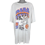 NBA (Jostens) - Phoenix Suns X Snoopy Rim Ripper T-Shirt 1990s XX-Large Vintage Retro Basketball