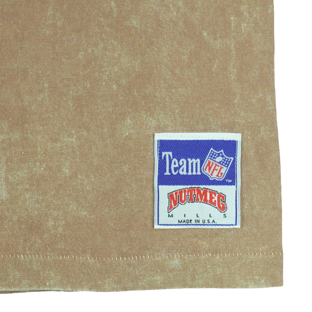 NFL (Nutmeg) - San Francisco 49ers Members Tie Dye T-Shirt 1990s Vintage Retro Football