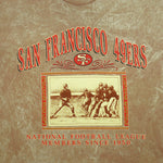 NFL (Nutmeg) - San Francisco 49ers Members Tie Dye T-Shirt 1990s Vintage Retro Football
