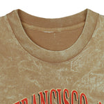 NFL (Nutmeg) - San Francisco 49ers Members Tie Dye T-Shirt 1990s Vintage Retro Football