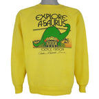 Vintage (Miller) - Explore A-Saurus Science Station Sweatshirt 1990s Large Vintage Retro