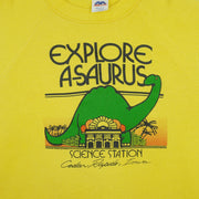 Vintage (Miller) - Explore A-Saurus Science Station Sweatshirt 1990s Large Vintage Retro