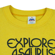 Vintage (Miller) - Explore A-Saurus Science Station Sweatshirt 1990s Large Vintage Retro