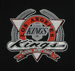 NHL (Trench) - Los Angeles Kings Single Stitch T-Shirt 1991 Medium Tall vintage Retro Hockey