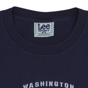 NBA (Lee) - Washington Wizards Embroidered T-Shirt 1990s Medium Vintage Retro