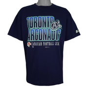 Starter (CFL) - Toronto Argonauts Single Stitch T-Shirt 1998 Large Vintage Retro