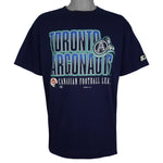 Starter (CFL) - Toronto Argonauts Single Stitch T-Shirt 1998 Large
