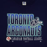 Starter (CFL) - Toronto Argonauts Single Stitch T-Shirt 1998 Large Vintage Retro