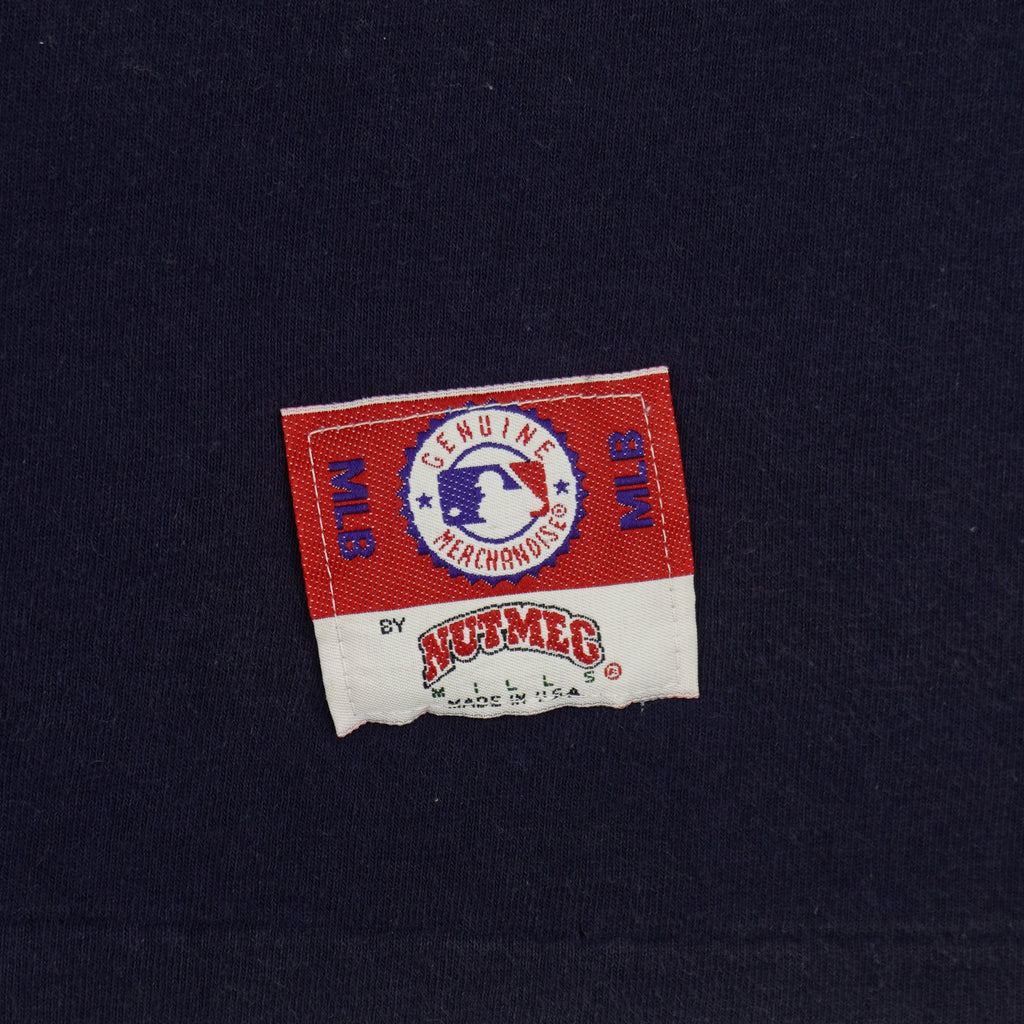 MLB (Nutmeg) - Minnesota Twins Single Stitch T-Shirt 1990s X-Large Vintage Retro Baseball