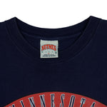 MLB (Nutmeg) - Minnesota Twins Single Stitch T-Shirt 1990s X-Large Vintage Retro Baseball