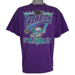 NBA (Logo 7) - Utah Jazz Finals Champions T-Shirt 1998 XX-Large Vintage Retro Basketball