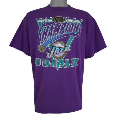 NBA (Logo 7) - Utah Jazz Finals Champions T-Shirt 1998 XX-Large