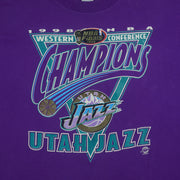 NBA (Logo 7) - Utah Jazz Finals Champions T-Shirt 1998 XX-Large Vintage Retro Basketball