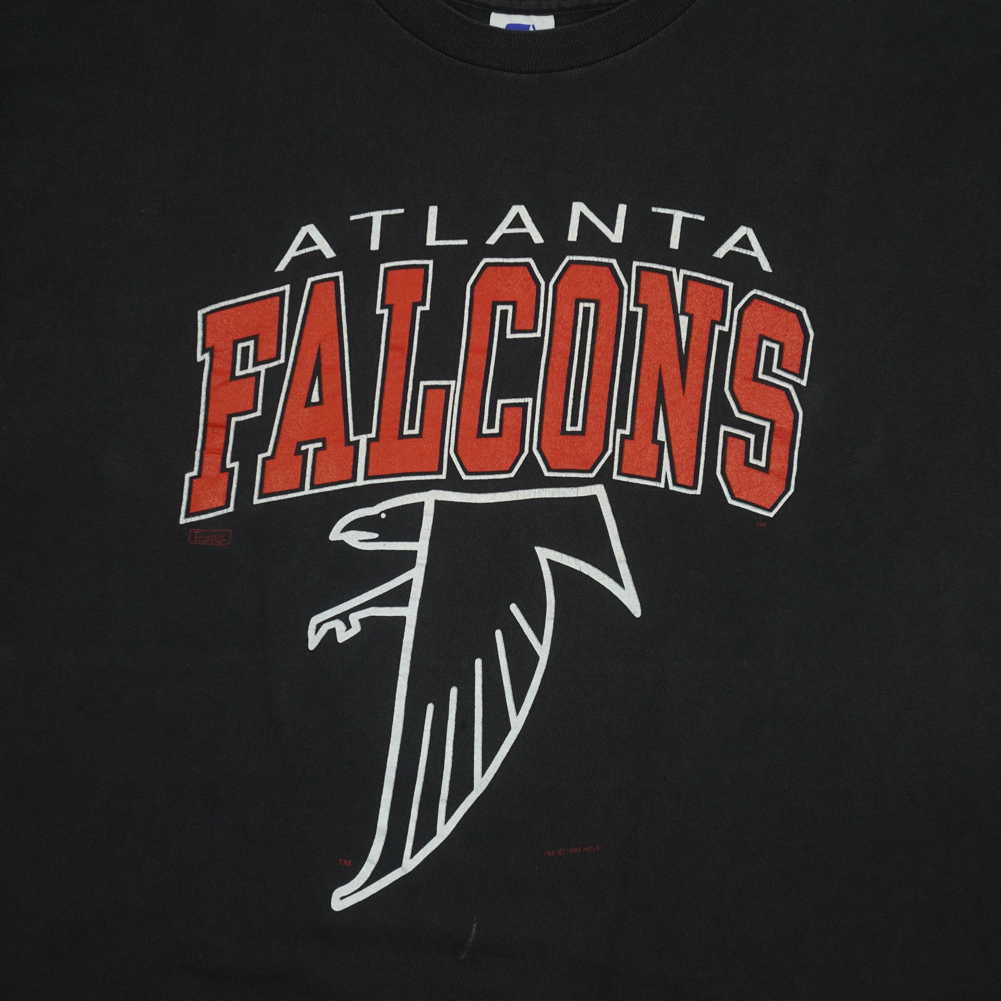 Starter - Atlanta Falcons Single Stitch T-Shirt 1993 X-Large Vintage Retro Football