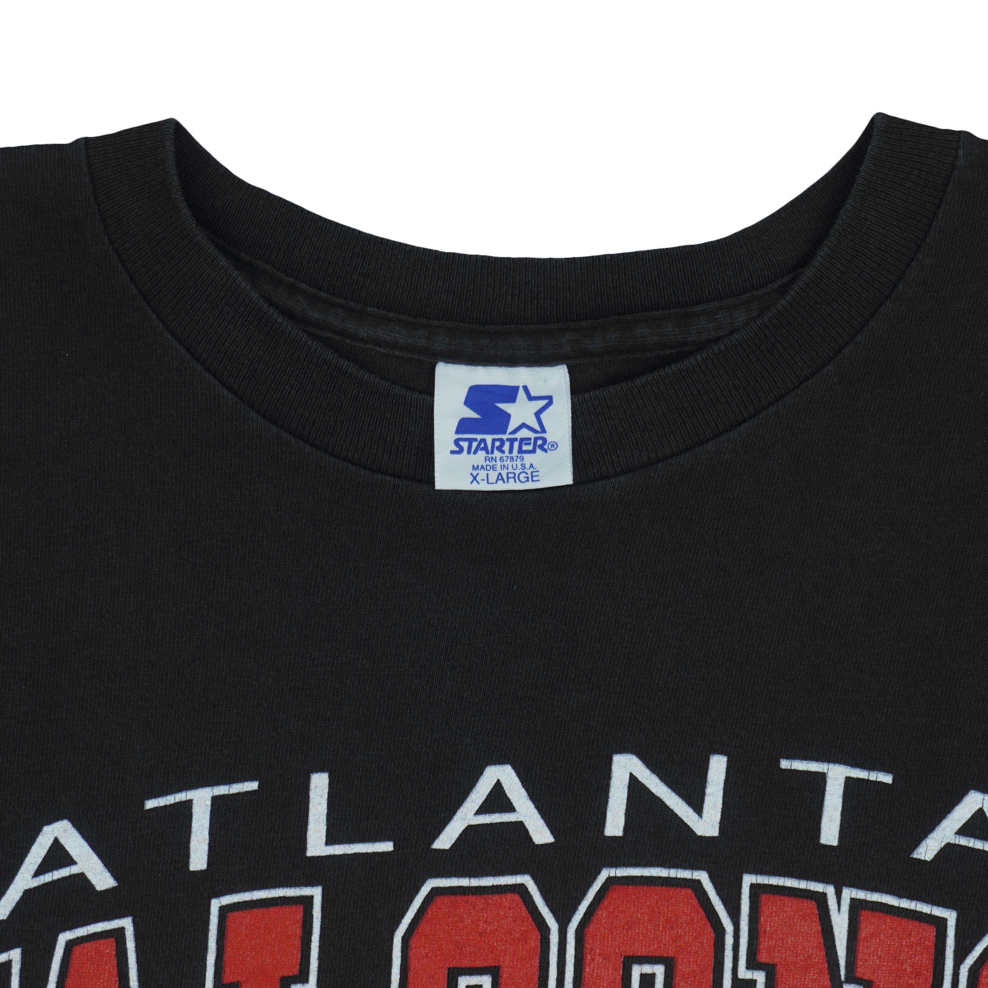 Starter - Atlanta Falcons Single Stitch T-Shirt 1993 X-Large Vintage Retro Football