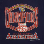 NCAA (Fruit Of The Loom) - Arizona Wildcats Final Four T-Shirt 1997 Large Vintage Retro