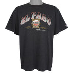 MLB (Trench) - El Paso Diablos Single Stitch T-Shirt 1993 X-Large Vintage Retro Baseball