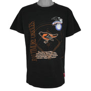 MLB (Nutmeg) - Baltimore Orioles Camden Yards Single Stitch T-Shirt 1992 X-Large Vintage Retro Baseball