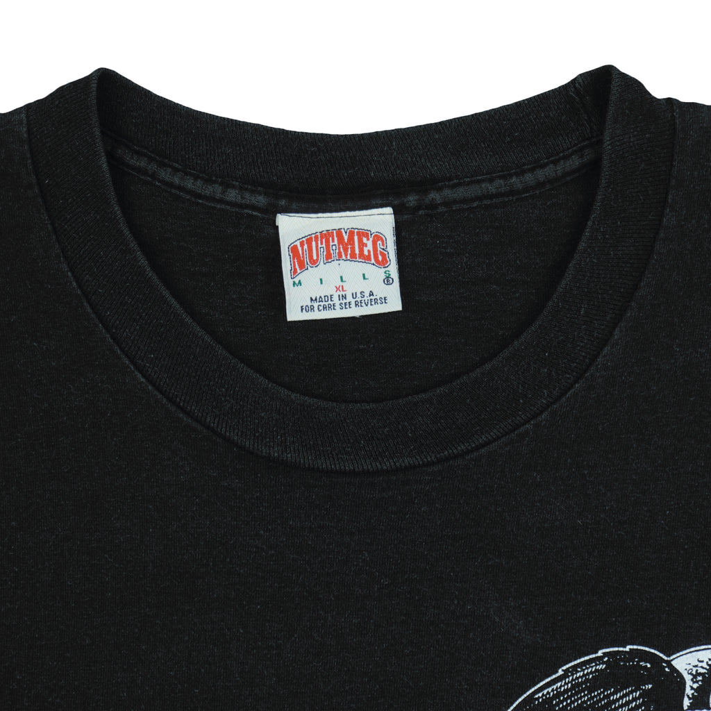 MLB (Nutmeg) - Baltimore Orioles Camden Yards Single Stitch T-Shirt 1992 X-Large Vintage Retro Baseball
