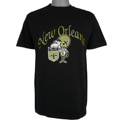 NFL (Trench) - New Orleans Saints Single Stitch T-Shirt 1990s Large