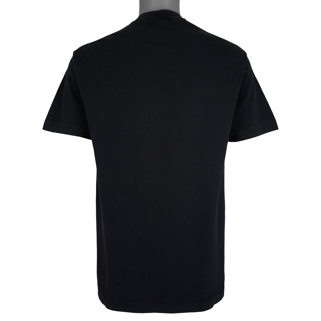 NFL (Trench) - New Orleans Saints Single Stitch T-Shirt 1990s Large Vintage Retro Football