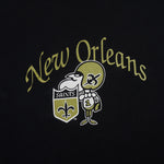 NFL (Trench) - New Orleans Saints Single Stitch T-Shirt 1990s Large Vintage Retro Football