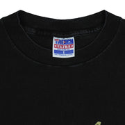 NFL (Trench) - New Orleans Saints Single Stitch T-Shirt 1990s Large Vintage Retro Football