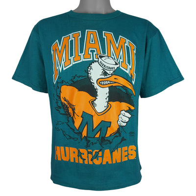 NCAA - Miami Hurricanes T-Shirt 1990s Medium
