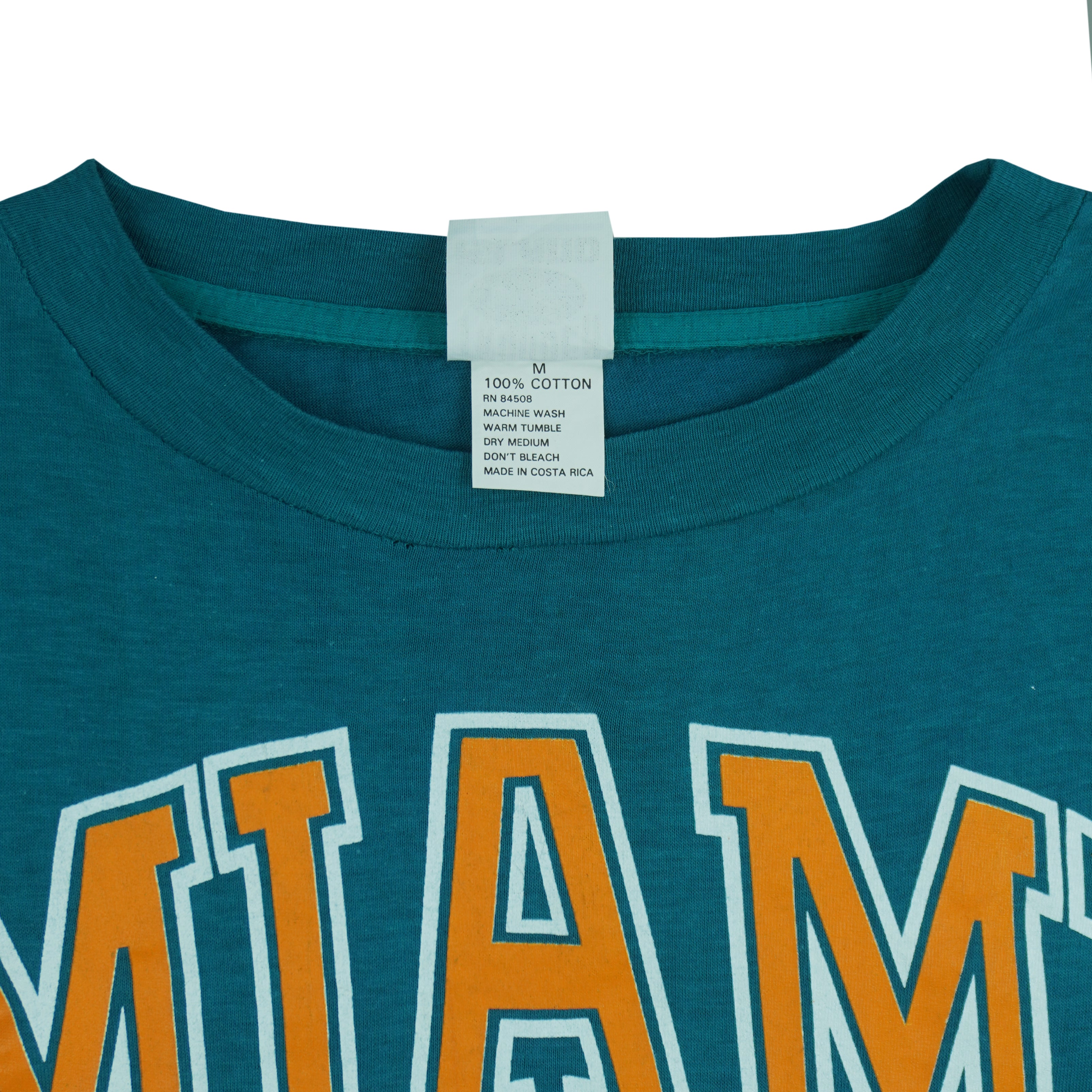 NCAA - Miami Hurricanes Breakout T-Shirt 1990s Medium Vintage Retro