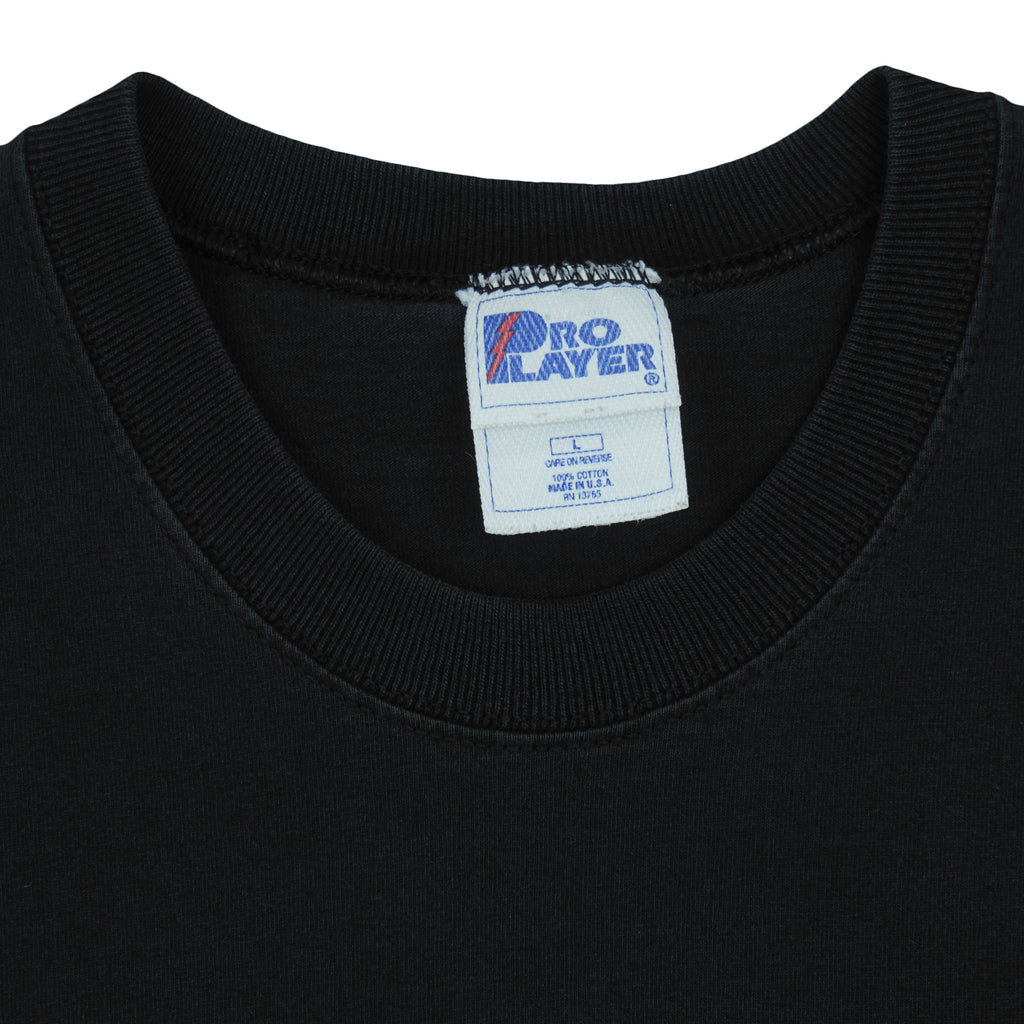 NHL (Pro Player) - New Jersey Devils Big Logo T-Shirt 1990s Large Vintage Retro Hockey