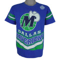 NBA (Salem) - Dallas Mavericks Spell-Out T-Shirt 1990s Large Vintage Retro Basketball