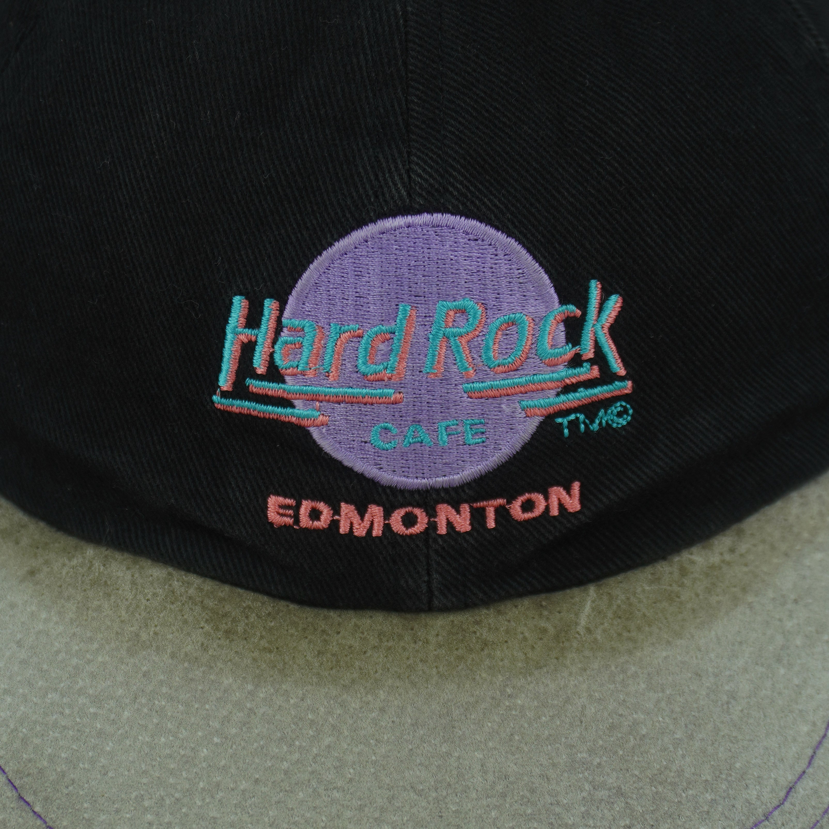 Vintage - Hard Rock Edmonton Strapback Hat 1990s OSFA Vintage Retro