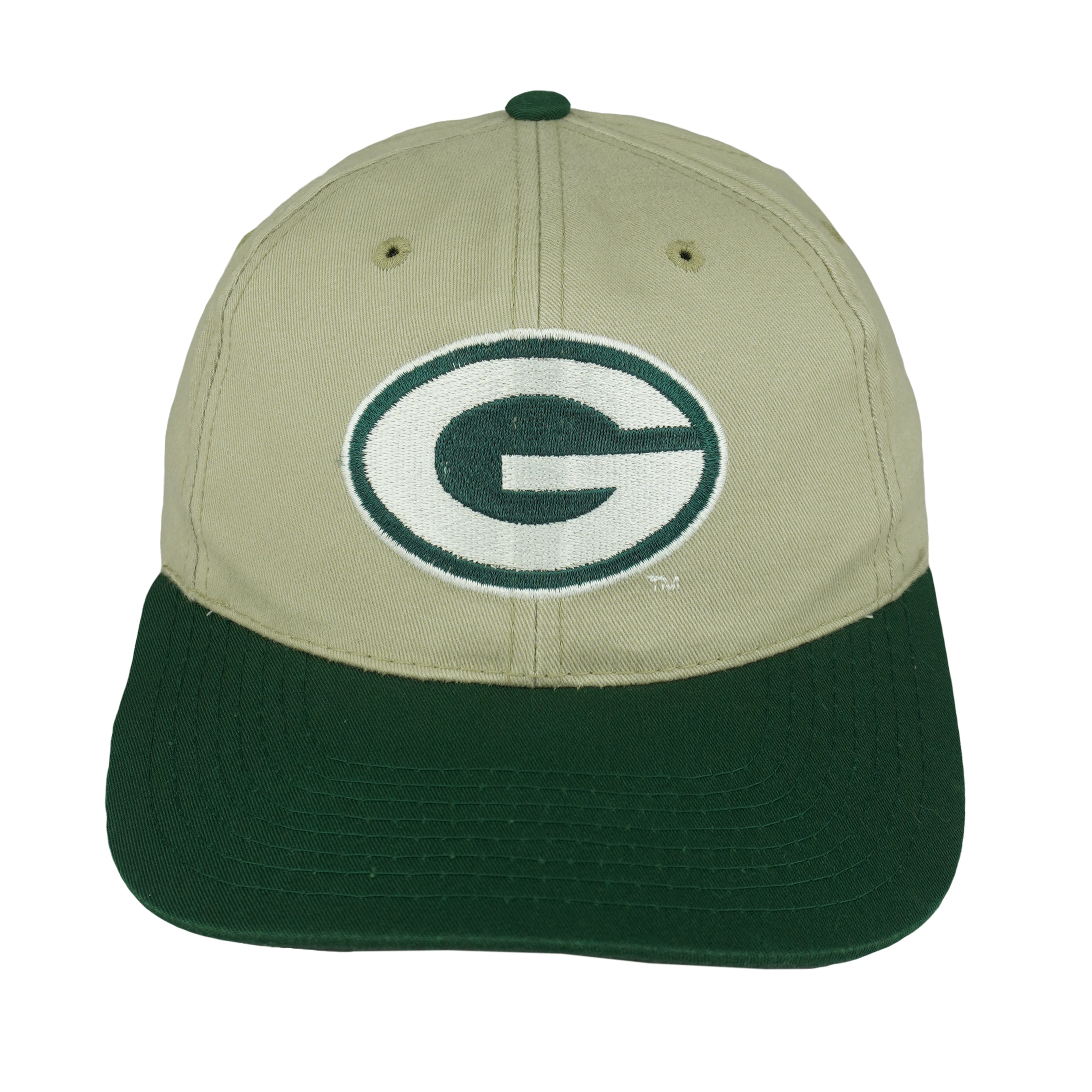 NFL (Team NFL) - Green Bay Packers Snapback Hat 1990s OSFA Vintage Retro Football