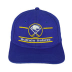NHL (The Game) - Buffalo Sabres Embroidered Velcro Strapback Hat 1990s OSFA Vintage Retro Hockey