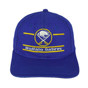 NHL (The Game) - Buffalo Sabres Embroidered Velcro Strapback Hat 1990s OSFA Vintage Retro Hockey