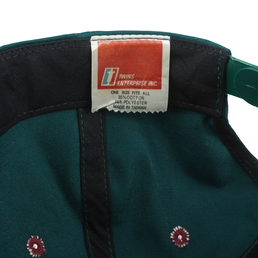 NHL (Twins) - Minnesota Wild Snapback Hat 1990s OSFA Vintage Retro Hockey