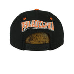 NHL (G Cap) - Philadelphia Flyers Big Spell-Out Snapback Hat 1990s OSFA Vintage Retro Hockey