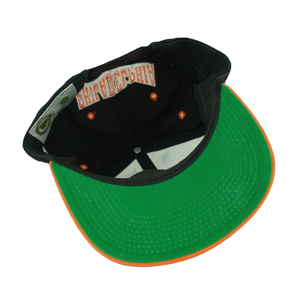 NHL (G Cap) - Philadelphia Flyers Big Spell-Out Snapback Hat 1990s OSFA Vintage Retro Hockey