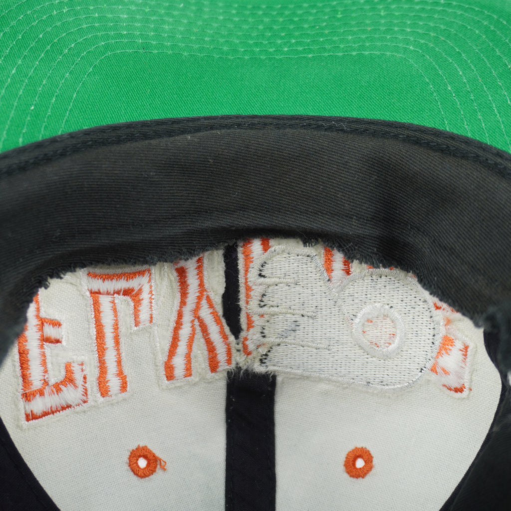 NHL (G Cap) - Philadelphia Flyers Big Spell-Out Snapback Hat 1990s OSFA Vintage Retro Hockey